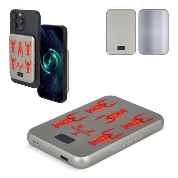 Xoopar Smile Wireless Mirror Powerbank Kompatibel mit MagSafe 5000mAh