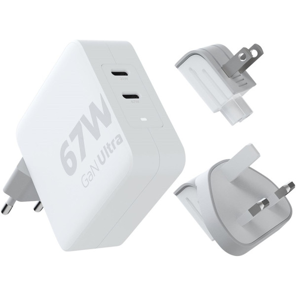 Xtorm XVC2067 GaN Ultra 67 W Reiseladegerät mit 100 W USB-C PD-Kabel