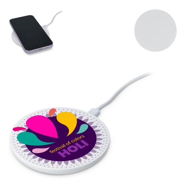 Kabelloses Schnellladegerät 15W mit LED-Anzeige